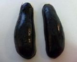 なすびのチーズベーコン挟み焼き!作り方1写真