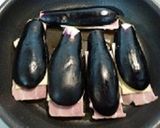 なすびのチーズベーコン挟み焼き!作り方5写真