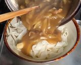 残り物のカレーでカレーきしめん作り方4写真