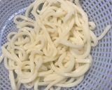 簡単　温かま玉うどん作り方4写真