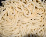 一味違うパリ感のある焼きうどん作り方2写真