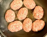 我が家の簡単！煮込みハンバーグ♪作り方1写真