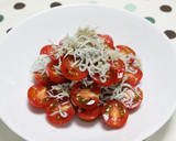 ミニトマトと静岡産釜揚げしらすのサラダ作り方9写真