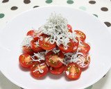 ミニトマトと静岡産釜揚げしらすのサラダ作り方8写真