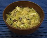 味付けきのことセロリのスープ作り方5写真