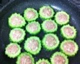 肉詰めゴーヤ作り方4写真