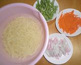 中華風かまぼこ入り炒め作り方1写真