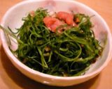 おかひじきの梅おかか和え作り方4写真