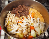 おばあちゃんのすき焼き風肉じゃが☆作り方5写真