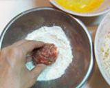 れんこんとうずらのメンチカツ♪作り方6写真