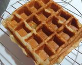 ♬メープルシロップのバナナワッフル♬作り方4写真