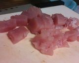 AHI(マグロ)のPOKI(ポキ)作り方1写真