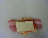 春巻きトマトチーズplusたまごベーコン作り方2写真