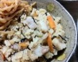 ひじき煮でジューシー(沖縄炊き込みご飯)作り方10写真