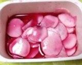 おなます!かぶを梅酢で作る!簡単薔薇前菜作り方1写真