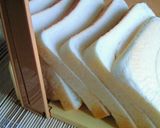 ふわふわ☆生クリーム入り食パン☆角食パン作り方7写真