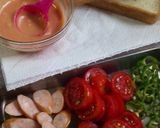 朝ごはん☆具沢山！お腹満足ピザトースト作り方1写真