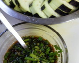 ナスと鶏肉の韓国風はさみ焼き♪作り方1写真