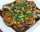 ナスと鶏肉の韓国風はさみ焼き♪作り方5写真
