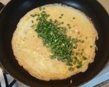 男のフカフカオムレット風お好み焼き作り方3写真