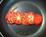 トマトのとろーりチーズ焼き♡作り方1写真