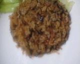 【ゴーヤ＆ひじき】中華♥餡かけ炒飯作り方6写真