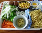 しいたけあんかけラーメン作り方1写真