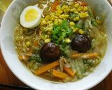 しいたけあんかけラーメン作り方6写真