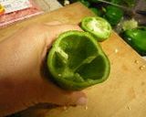 ピーマンの肉詰め 麺つゆ煮作り方1写真