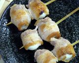 おつまみに♪うずら卵の豚バラ巻き串♪作り方6写真
