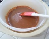 チョコ❁ホイップクリーム作り方2写真