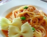 ★シンプルが一番♪トマトクリームパスタ★作り方5写真