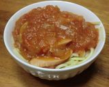 ちょっぴり甘め☆美味しいトマトソース作り方5写真