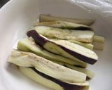 ナスのめんぽん和え作り方3写真