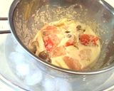 明太子とトマト☆冷製クリームうどん作り方5写真