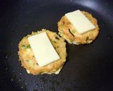 チーズ　on　たらこ＆はんぺんの卵焼き作り方6写真