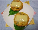 チーズ　on　たらこ＆はんぺんの卵焼き作り方7写真