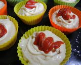 ＨＭで簡単★ソーセージカップケーキ♪作り方4写真