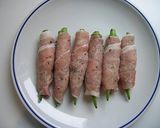 オクラのポーク肉巻き作り方1写真