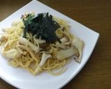 舞茸の和風パスタ❤レモンバター醤油風味✿作り方6写真