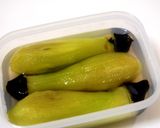 翡翠茄子とサーモンパテの寒天よせ作り方3写真