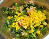 ➏　小松菜の☆コチュ味噌和え　➏作り方5写真