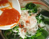 ➏　小松菜の☆コチュ味噌和え　➏作り方6写真