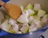 冬瓜と豚ひき肉のあんかけ煮作り方5写真