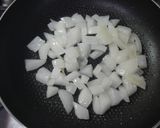 かぼちゃ煮*新玉ねぎとコーン作り方2写真