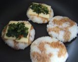 焼きおに野沢菜チーズサンド♪作り方3写真