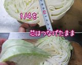 身体お目覚め【ポリパリさっぱりキャベツ】作り方2写真