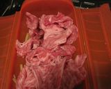 スチームケースで牛肉とごぼうの甘辛蒸し作り方3写真