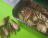 夏の一皿★ゴーヤとみょうがの簡単甘酢漬け作り方1写真