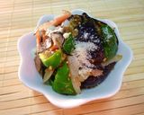 ロースハムと野菜の和風炒め　チーズ風味作り方7写真
